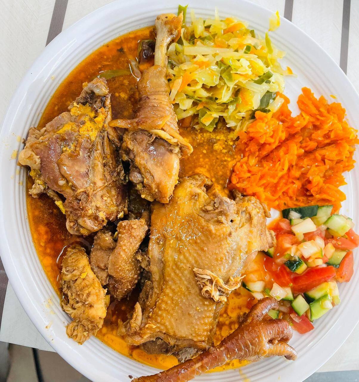 Full Hardbody Plate at AJ's Kitchen Pretoria
